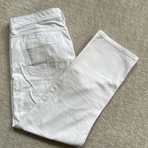 Banana Republic | Skinny Crop White Denim